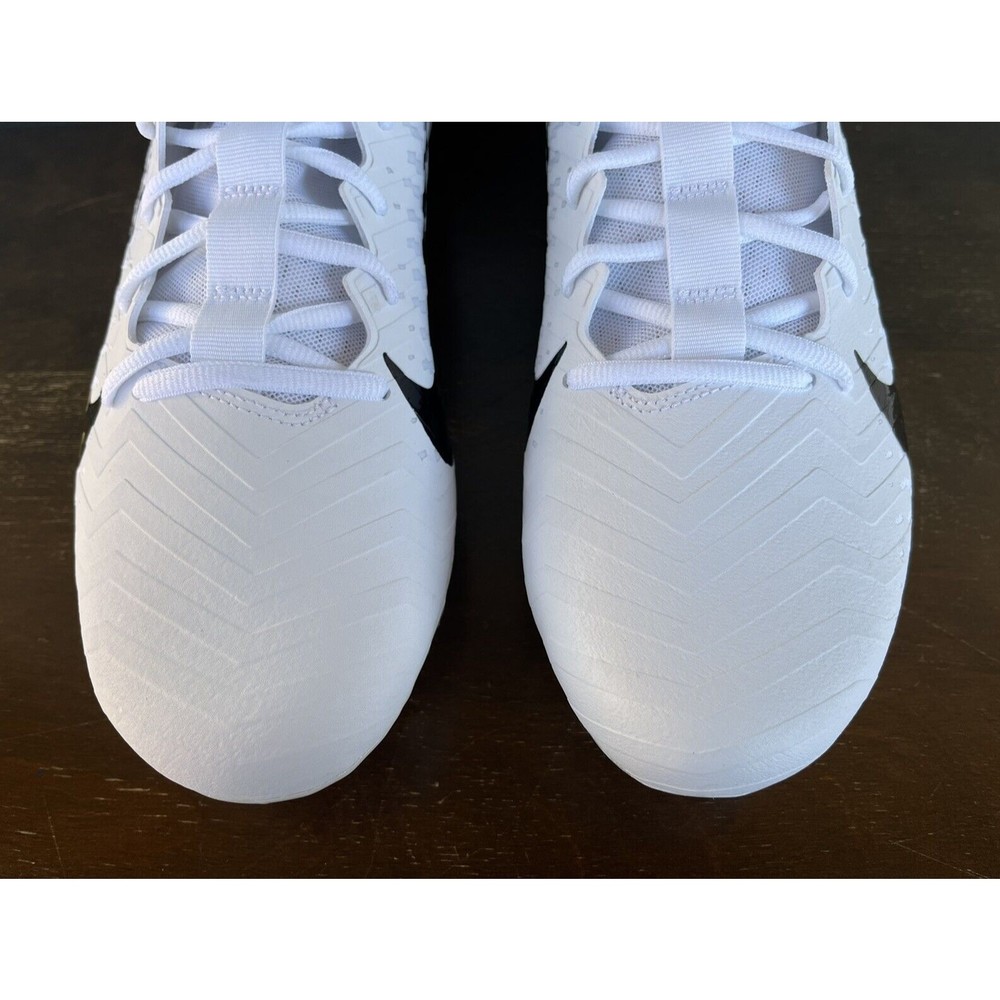 Nike Alpha Menace Pro 2 Low White/Black Football Cleats Men’s Size 15 CV6477-100 - Picture 7 of 11